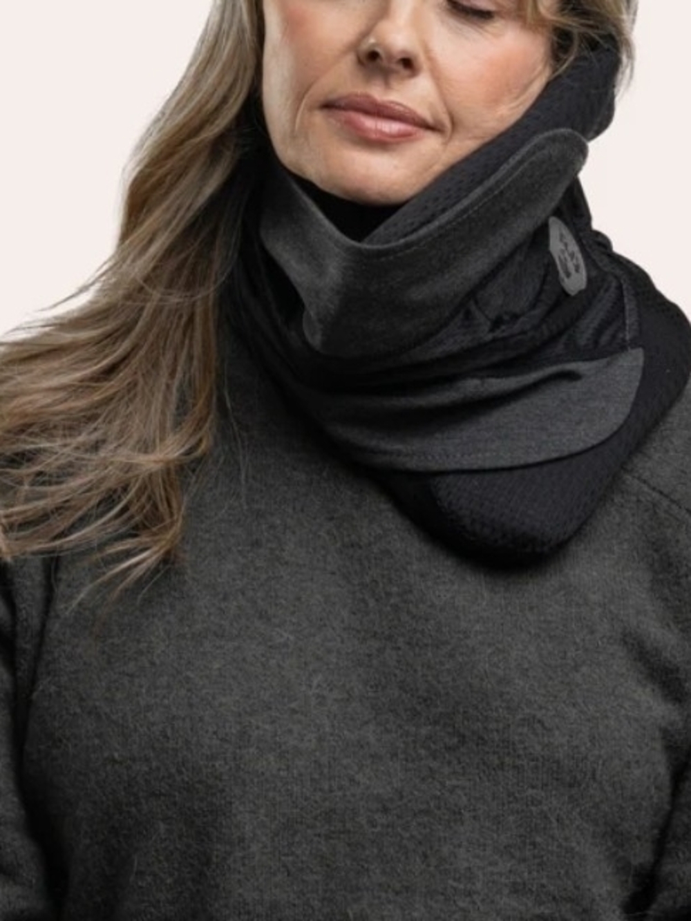 Trtl Travel Cool neck pillow and face cover.